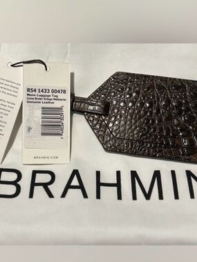 Brahmin Luggage Tag